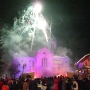 Praz-sur-Arly, embrasement de l'glise