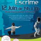 Samedi 12 juin : tournoi d\'escrime