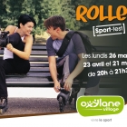 Lundi 23 avril  : sportest roller adulte